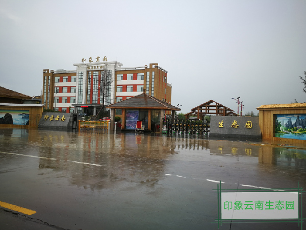 印象云南生態園電動門案例