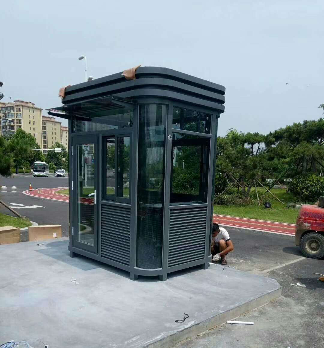膠州市建設開發公司崗亭案例
